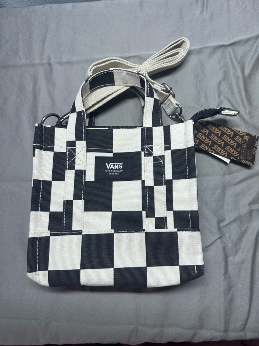 Vans Lil Pergs Checkerboard Tote Bag